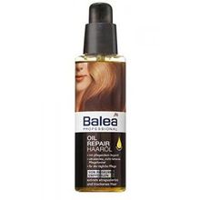 Balea Oil-Repair Hair-Oil for Severely Damaged, Over-Dry &amp; Brittle Hair and Split-Ends- With Argan &amp; Sunflower 100mlBalea