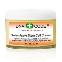 DNA CODE Skin Care Magic Cream- Swiss Apple Stem Cell Complex Face Cream w/ Argireline, Matrixyl 3000, Hyaluronic Acid, CoQ10. Big 2 OZ or 4 OZDNA CODE