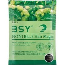 BSY NONI BLACK HAIR COLOR Organic Natural Hair Dye (Black) 20g x 6sachetBSY