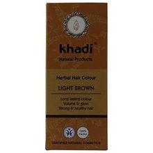 KHADI - Herbal Hair Colour Light Brown - Long-lasting - 100% herbalKHADI