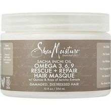 Shea Moisture SheaMoisture Sacha Inchi Oil Omega-3-6-9 Rescue &amp; Repair Hair Masque (12 oz.)SheaMoisture