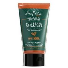 SheaMoisture Mens Beard Detangler | All Natural Ingredients | Maracuja Oil &amp; Shea Butter | Softens Hair &amp; Ease Out Knots | 4 Oz.SheaMoisture