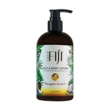 Organic Fiji Coco Fiji Face and Body Lotion - Pineapple Coconut 12 oz / 354mlOrganic Fiji