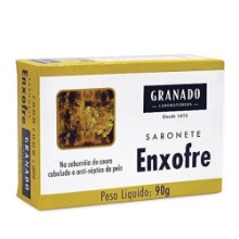 Linha Tratamento Granado - Sabonete em Barra Enxofre 90 Gr - (Granado Treatment Collection - Sulphur Bar Soap Net 3.1 Oz)Granado